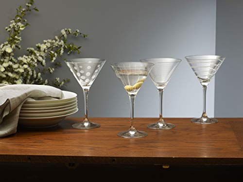 Mikasa Cheers Martini Glass, 10-Ounce, Set of 4 | The Storepaperoomates Retail Market - Fast Affordable Shopping