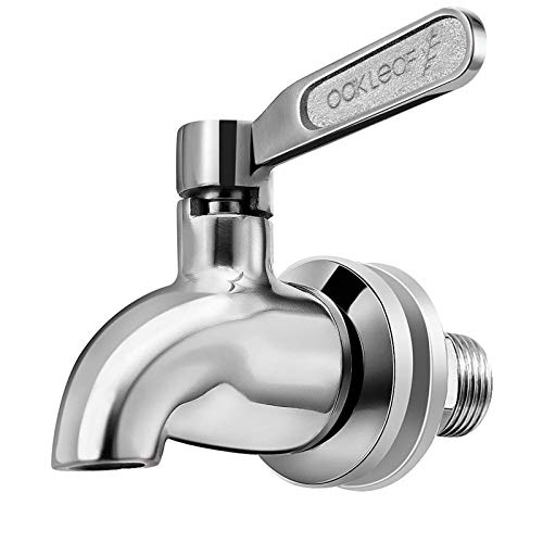 Beverage Dispenser Replacement Spigot,Oak Leaf Stainless Steel Spigot Polished Finished, Dispenser Replacement Faucet | The Storepaperoomates Retail Market - Fast Affordable Shopping