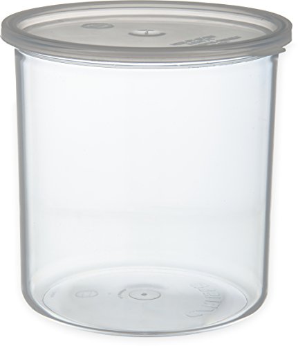 CFS Classic™ Round Storage Container with Lid, 2.7 Quart Crock, Clear (Pack of 6) | The Storepaperoomates Retail Market - Fast Affordable Shopping