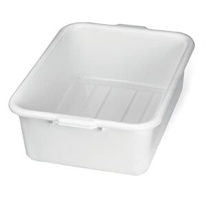 TableCraft 1537W White 7″ Polyethylene Bus Box