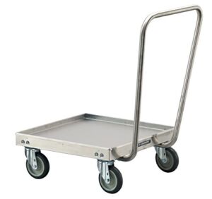 Lakeside 452 Food Service Cup and Glass Rack Dolly, Stainless Steel, 400 lb. Capacity