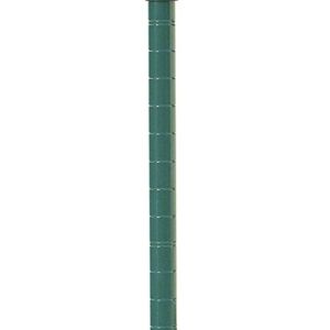 Commercial Epoxy Green Coated Wire Shelf Shelving Posts 33″ – 4 Posts