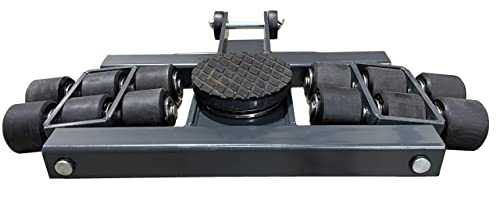 Pake Handling Tools Steerable Skates Kits- Heavy Duty Durable Machinery Moving Dolly 18 Ton Capacity (39,600 pounds) | The Storepaperoomates Retail Market - Fast Affordable Shopping