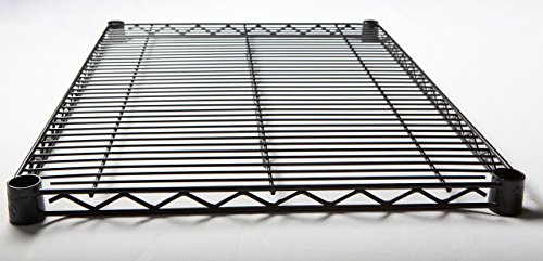 14″ x 30″ Black Wire Shelf | The Storepaperoomates Retail Market - Fast Affordable Shopping