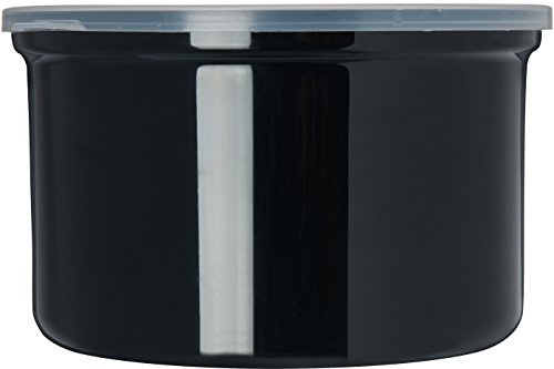 CFS Classic™ Round Storage Container with Lid, 1.5 Quart Crock, Black (Pack of 6) | The Storepaperoomates Retail Market - Fast Affordable Shopping