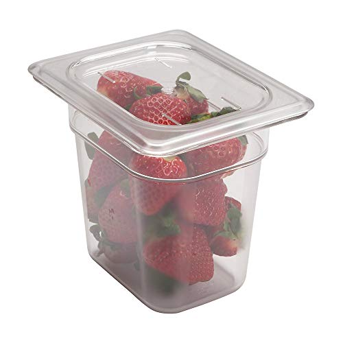 Cambro 86CW135 Camwear 1/8 Size Clear Food Pan – 6″ Deep (1.25QT) | The Storepaperoomates Retail Market - Fast Affordable Shopping