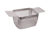 Rectangular Cleaning Basket, Fine Mesh, 5 by 4 by 3 Inches | CLN-652.10