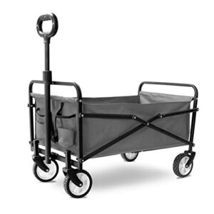 ZSCLLCQ Hand Trucks Mini Folding Portable, Fishing Outdoor Camping Car, Outdoor Babyller, Trolley Car, Trailer Home, Push Car, Foldable Shopping Cart,Ng and Wear-Resistant, Foldable Trolleys/D