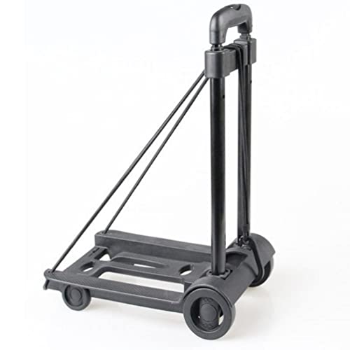 Garneck Utility Cart with Wheels Foldable Collapsible Luggage Dolly Cart Portable Fold Up Dolly for Travel Moving and Office Use | The Storepaperoomates Retail Market - Fast Affordable Shopping