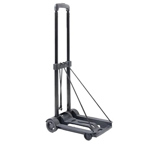 Garneck Utility Cart with Wheels Foldable Collapsible Luggage Dolly Cart Portable Fold Up Dolly for Travel Moving and Office Use | The Storepaperoomates Retail Market - Fast Affordable Shopping