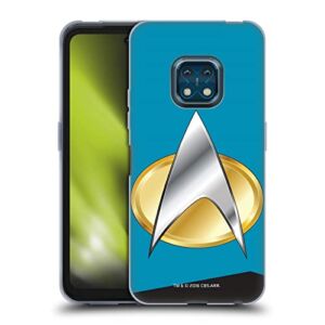 Head Case Designs Officially Licensed Star Trek Sciences Uniforms and Badges TNG Soft Gel Case Compatible with Nokia XR20