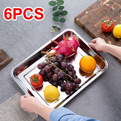 TBVECHI 6Pcs Steam Table Pan, 2” Deep Full-Size Anti-Jamming Steam Table Pan for Food Warmer Buffet Server for Parties, Restaurants | The Storepaperoomates Retail Market - Fast Affordable Shopping