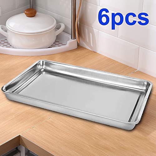TBVECHI 6Pcs Steam Table Pan, 2” Deep Full-Size Anti-Jamming Steam Table Pan for Food Warmer Buffet Server for Parties, Restaurants | The Storepaperoomates Retail Market - Fast Affordable Shopping