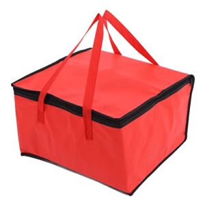 Insulated Food Delivery Bag, Oil Proof Food Delivery Bag Reusable for Delivery(12 inches (40 * 40 * 24CM))
