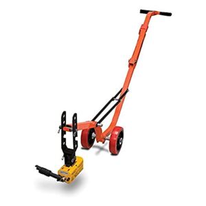 Allegro Industries 9401‐25 Magnetic Lid Lifter, Steel Dolly, Magnet Lift, Weight 660 lb Flat Items, 330 lb Round Items