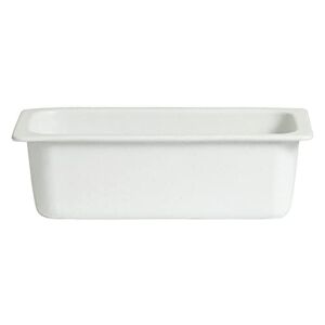 GET IH1/3DWW Bugambilia 3.2 Quart Food Pan, 6.89″ x 12.8″, Mod White