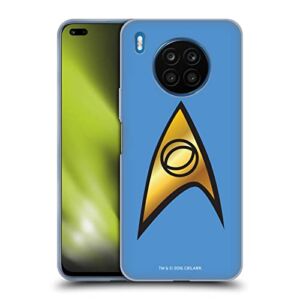 Head Case Designs Officially Licensed Star Trek Sciences Solo Uniforms and Badges TOS Soft Gel Case Compatible with Honor 50 Lite