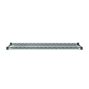 Krollen Industrial 18″ x 48″ NSF Green Epoxy Wire Shelf