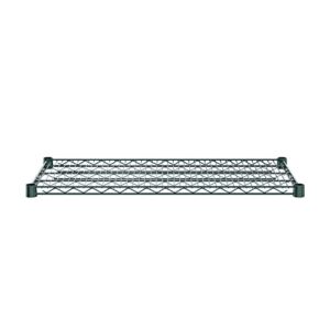 Krollen Industrial 18″ x 36″ NSF Green Epoxy Wire Shelf