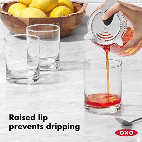 OXO Cocktail Strainer, Steel | The Storepaperoomates Retail Market - Fast Affordable Shopping