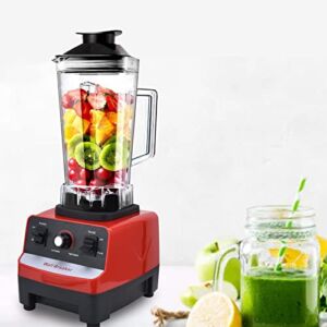 Glass Smoothie Blender For Kitchen 800W, Professional High Speed Countertop Blender 35000RMP with 2L Cup for Shakes, Ice Crushing,Frozen Fruits,Coffee Beans,Grains