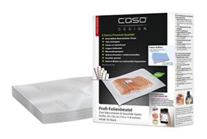 CASO 50-Piece Vacuum Sealer Bag, 6.3 by 9.1-Inch