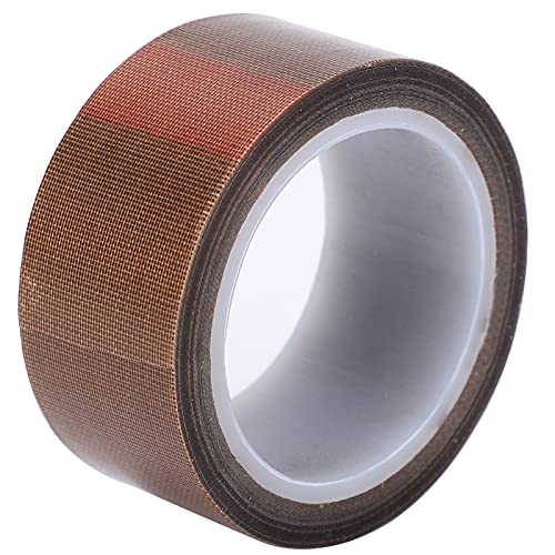 PTFE Tape High Temperature Cloth Insulation Adhesive Roll Vacuum Sealing Machine Consumables Drying Mechanical Conveyor Belt(Thickness 0.13*Width 50mm*Length 10m) | The Storepaperoomates Retail Market - Fast Affordable Shopping