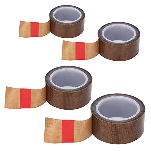 PTFE Tape High Temperature Cloth Insulation Adhesive Roll Vacuum Sealing Machine Consumables Drying Mechanical Conveyor Belt(Thickness 0.13*Width 50mm*Length 10m) | The Storepaperoomates Retail Market - Fast Affordable Shopping