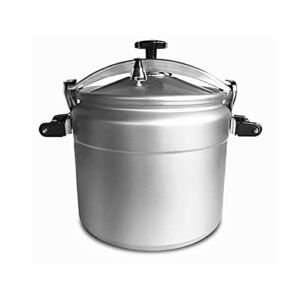 Pressure Cooker, Large Capacity Safety Gland Rice Cooker, Steamer, Kitchen Outdoor Alloy, Suitable for Commercial Home Restaurant (Size : 33L)