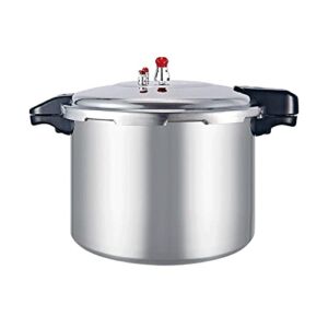 Commercial Pressure Cooker Thickened Explosion-proof Aluminum Pressure Cooker Commercial Large-capacity Gas Hotel Restaurant (Size : 21L)