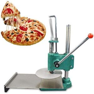 9.5 Inch Commercial Pizza Sheeter, Electric Stainless Steel Household Pizza Maker Dough Press Machine, Pizza Pastry Bread Manufacturing Equipment