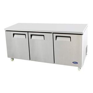 Atosa MGF8404 72” Undercounter-Refrigerator