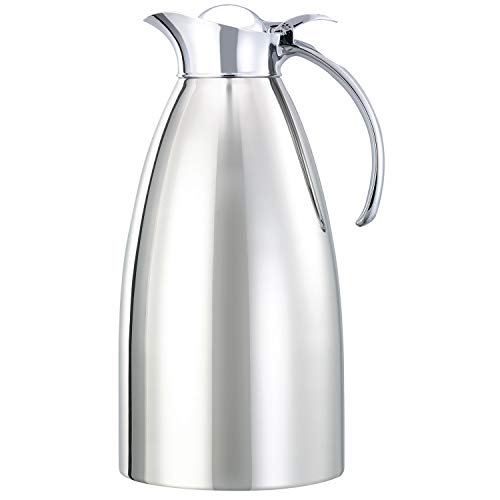 Service Ideas 982C20 Carafe, Stainless Steel, Polished, 2 L | The Storepaperoomates Retail Market - Fast Affordable Shopping