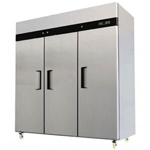 3 Door Stainless Steel Freezer Commercial Freezer MBF-8003