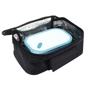 12V 90W Car Food Warmer, Portable Electric Heated Lunch Box Fast Heating for Travel Camping for Truck Drivers Couriers for Food Cooking