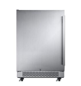 Avallon 5.5 Cu Ft 24″ Outdoor Built-In Refrigerator – Left Hinge