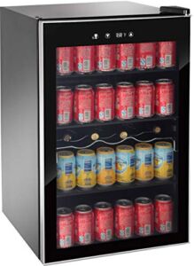 RCA wine cooler fridge beverage cooler (110 can or 36 bottles)