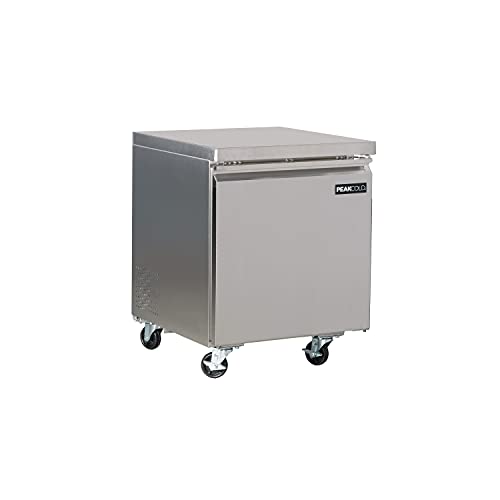 PEAK COLD Commercial Under Counter Stainless Steel Freezer; 27″ W | The Storepaperoomates Retail Market - Fast Affordable Shopping