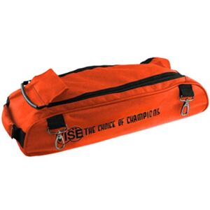 Vise Shoe Bag Add On for Vise 3 Ball Roller Bowling Bags- Orange
