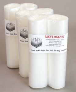 Vacuum Sealer Bags Sous Vide 8″ X 20′ Rolls in 6 Pack