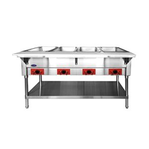 Atosa USA CookRite CSTEA-4C Four Well Electric Steam Table 58 inch W