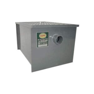 Commerical Grade Carbon Steel Grease Trap 30 lb PDI Approved