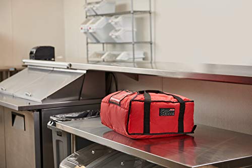 Rubbermaid Commercial Products – FG9F3700RED -FG9F3700 Insulated Pizza & Food Delivery Bag, Large Pizza, 21.5in x 19.75in x 7.75in, Red | The Storepaperoomates Retail Market - Fast Affordable Shopping