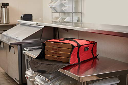 Rubbermaid Commercial Products – FG9F3700RED -FG9F3700 Insulated Pizza & Food Delivery Bag, Large Pizza, 21.5in x 19.75in x 7.75in, Red | The Storepaperoomates Retail Market - Fast Affordable Shopping