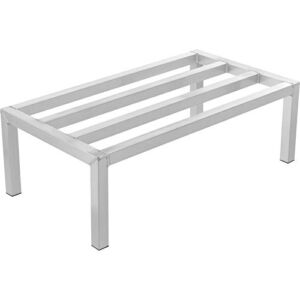 Regal Altair Aluminum Dunnage Rack | Select from 15 Sizes | Store Your Items Off The Floor | Storage in Restaurant, Kitchens, Garages and More
