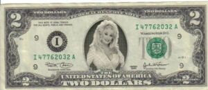 Dolly Parton $2 Mint! Rare! $1