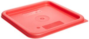 Cambro SFC6 CamSquares Winter Rose Polyethylene Lid for 6 qt and 8 qt Capacity Food Storage Container