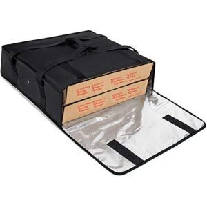 Brandzini Insulated Pizza Delivery Bag 20-Inch by 20-Inch by 6-Inch