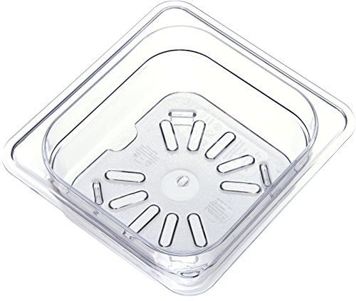 CFS Plastic Drain Shelf for 1/6 Size Food Pan Clear (Pack of 6) | The Storepaperoomates Retail Market - Fast Affordable Shopping