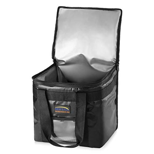 New Star Foodservice 1028683 Commercial Quality Insulated Food Delivery Bag Half-Size, 12″ W x 11.5″ H x 9.5″ D | The Storepaperoomates Retail Market - Fast Affordable Shopping